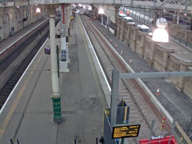 Completed platform 12