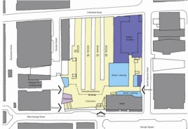 Concourse level plan