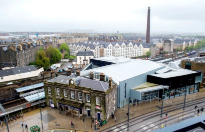 Saltire award winning Haymarket station